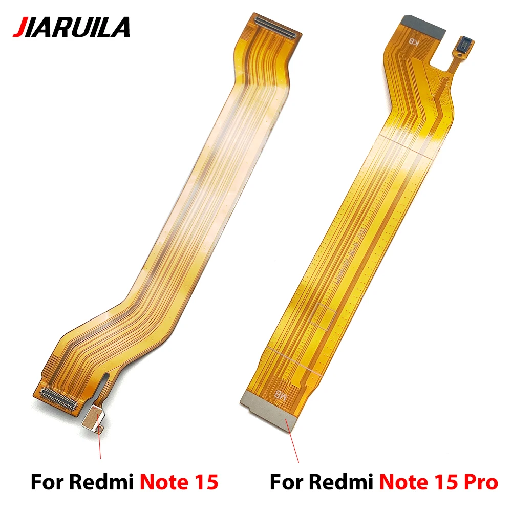 

10 шт., разъем для подключения основной платы материнской платы, ленточный гибкий кабель, замена для Xiaomi Redmi Note 15 Pro Plus Note 15 Pro