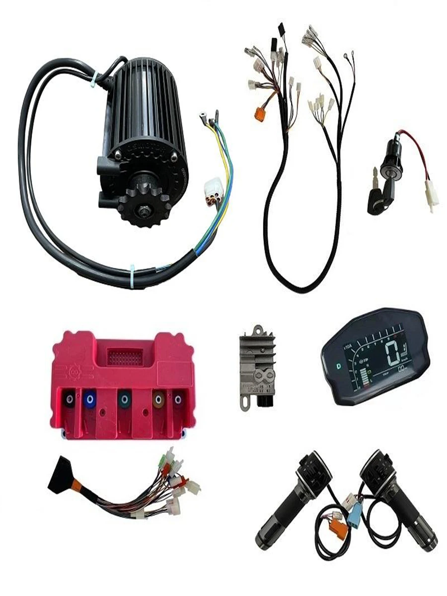 

QSMOTOR 1000W Mid-drive Motor With Controller Kits