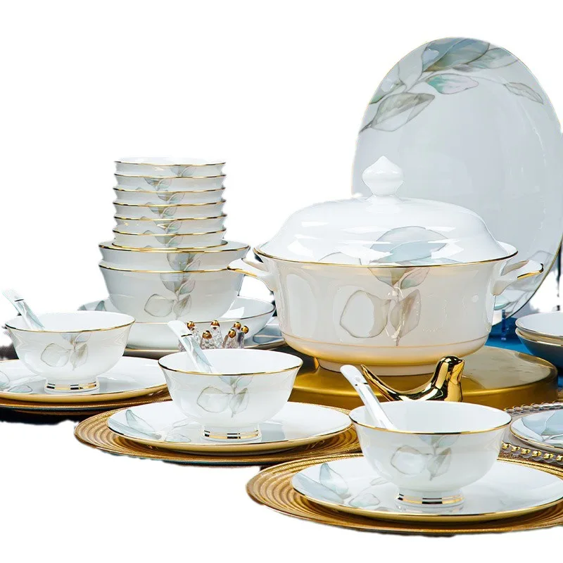 

Ceramics, tableware, light luxury, dishes, sets, household, simple