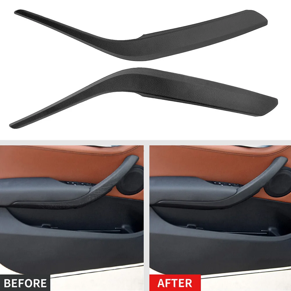 OEM Compatible/ Inner Door Handle Set For BMW For X1 E84 2009 To 2016 Includes Both Left And Right Side For Pull Trim Components