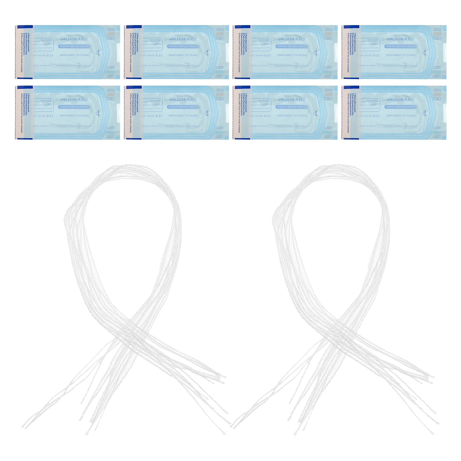 

20pcs Gold Thread Lifting Serum Korean Protein Face Wrinkle Tape Collagen Boosting Anti-Aging Essence For Firm Skin Facial