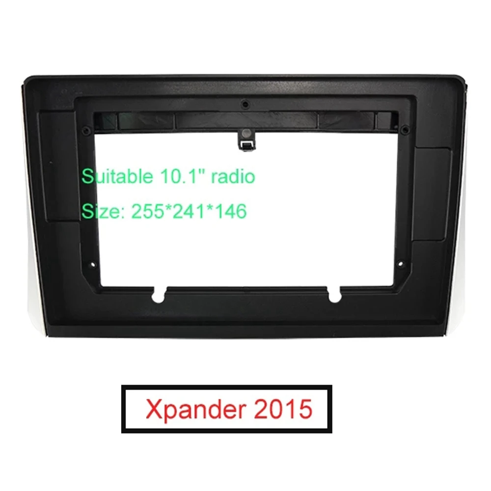 10.1 Inch 2Din Car Radio Fascia Frame DVD Navigation Panel Frame for Mitsubishi Xpander 2015