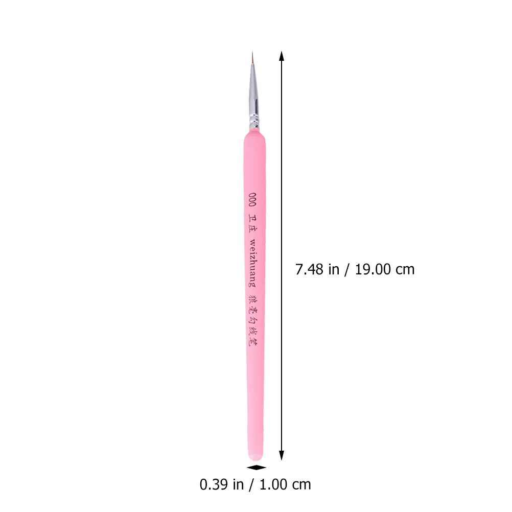 

9Pcs Detail Paint Brush Set Durable Professional Miniature Painting Brush for Watercolor Oil Acrylic Liner Painting Tools