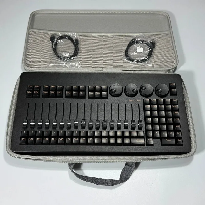 MA2 DMX512 DJ Light Controller Mini Command Wing Plus Lighting Console with Bag