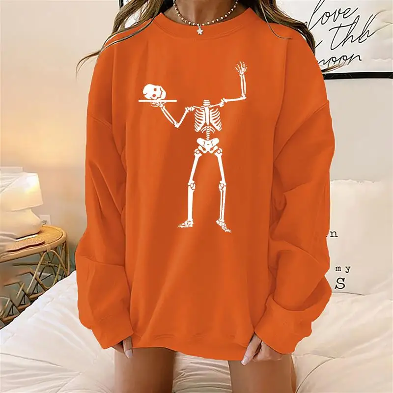 Sweat à capuche Long Sve rond Ne pour femmes, coupe ample, confortable, Streetwear, printemps été automne, haut décontracté