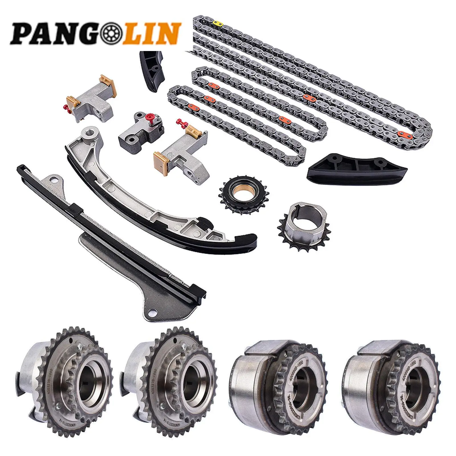 

1Set Timing Chain Kit Camshaft Sprocket 13050-31140 13050-31141 for Toyota Avalon Camry Sienna Highlander 3.5 13050-31180 Parts