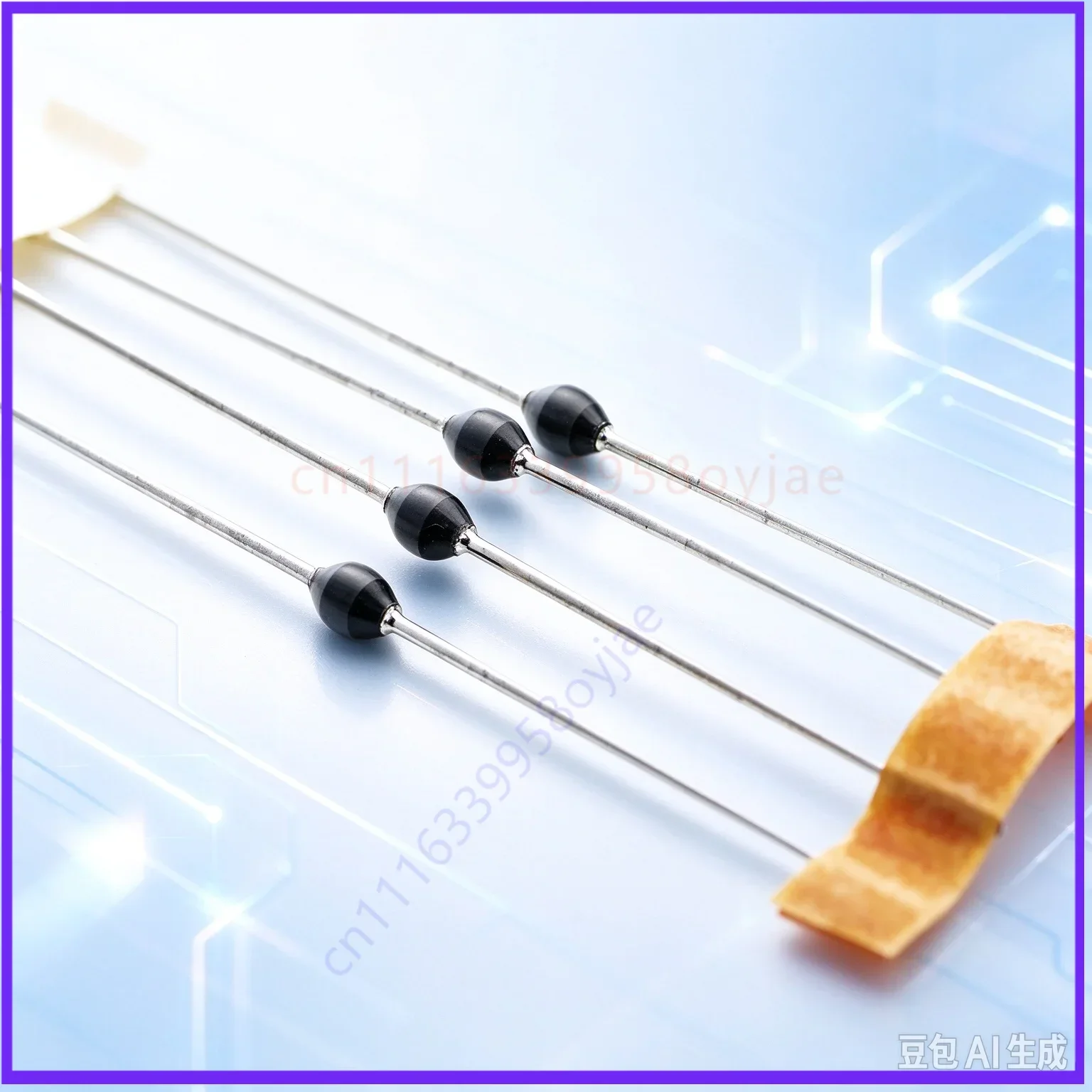 50pcs  BYW36 2A 600V Glass Passivated Fast Recovery Diode for Circuit Application
