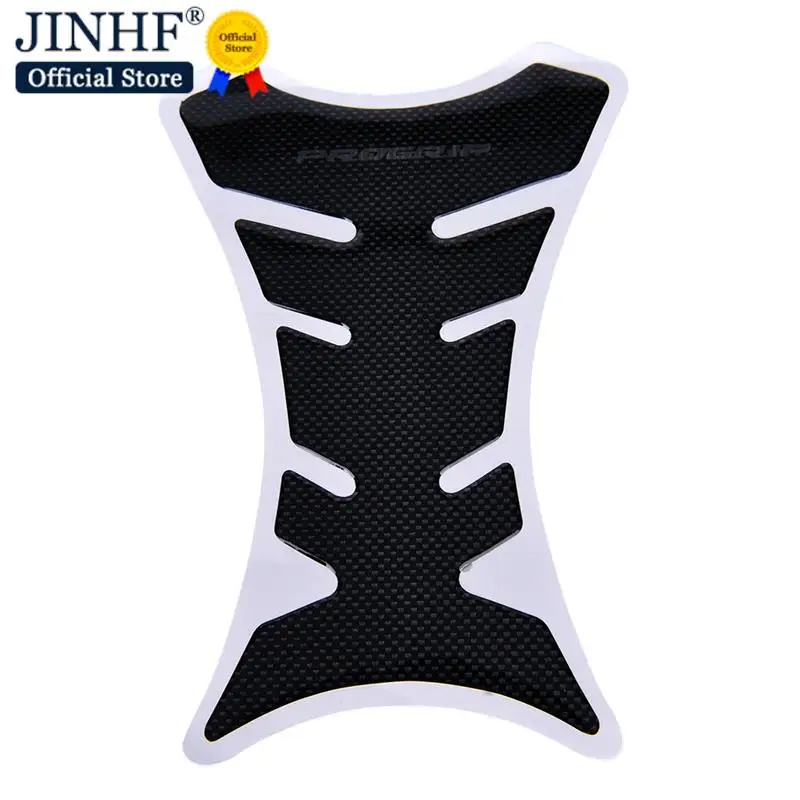 Hot sale 1Pcs Universal Fishbone Carbon Fiber Tank Pad Tankpad Protector Sticker Motorcycle