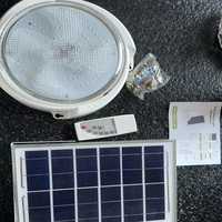 JVEE 300W Solar Ceiling Lights Home Indoor Veranda No Bill Power IP65 Waterproof Outdoor LED Top Energy Interior Lamp Garage