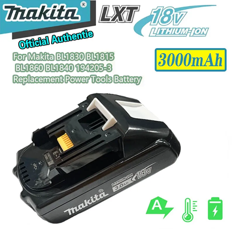 High-performance18V 18650 Makita Li-ion Battery BL1860 BL1850-1850B BL1840 Screwdriver Battery Replacement Power Tool Batteries.