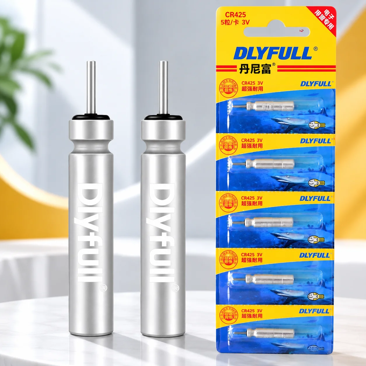 CR322 CR425 10pcs Lithium Pin Battery Replacement Accessories,Luminous Float Batteries for Night Fishing Replacement Accessories