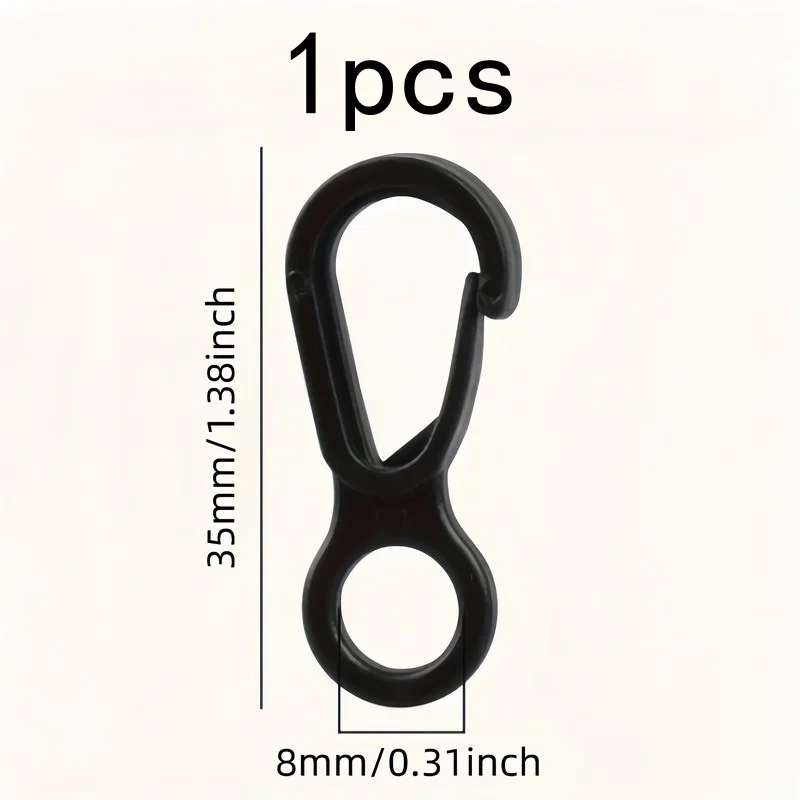 1 pcs Quick Release Snap Hooks, Easy to Clip and Unclip, for Camping, Keychains, Backpacks and Home Organization