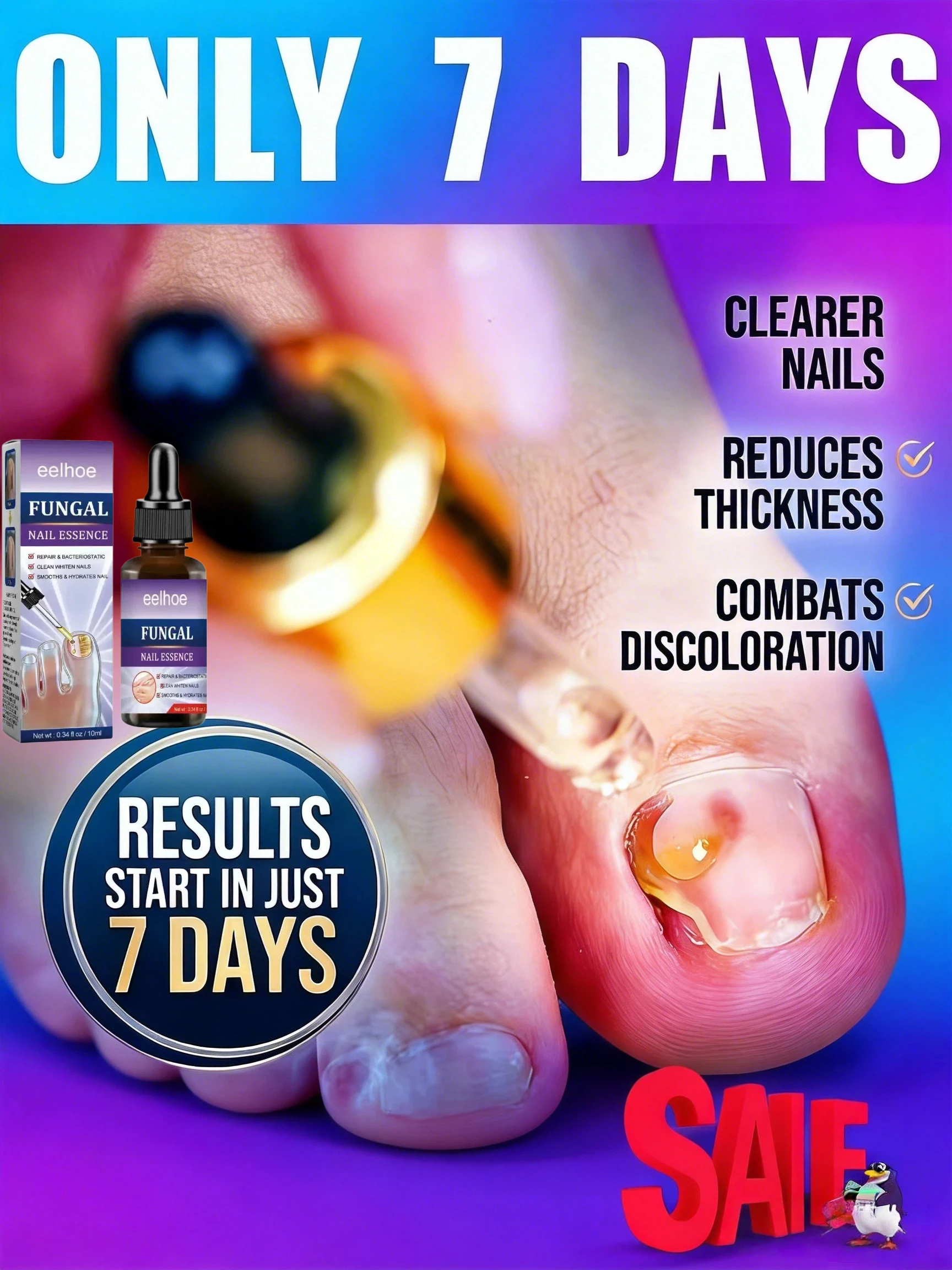 

2026 New HOT Offer! Free Shipping! Tea Tree Nail Solution 10ml S7