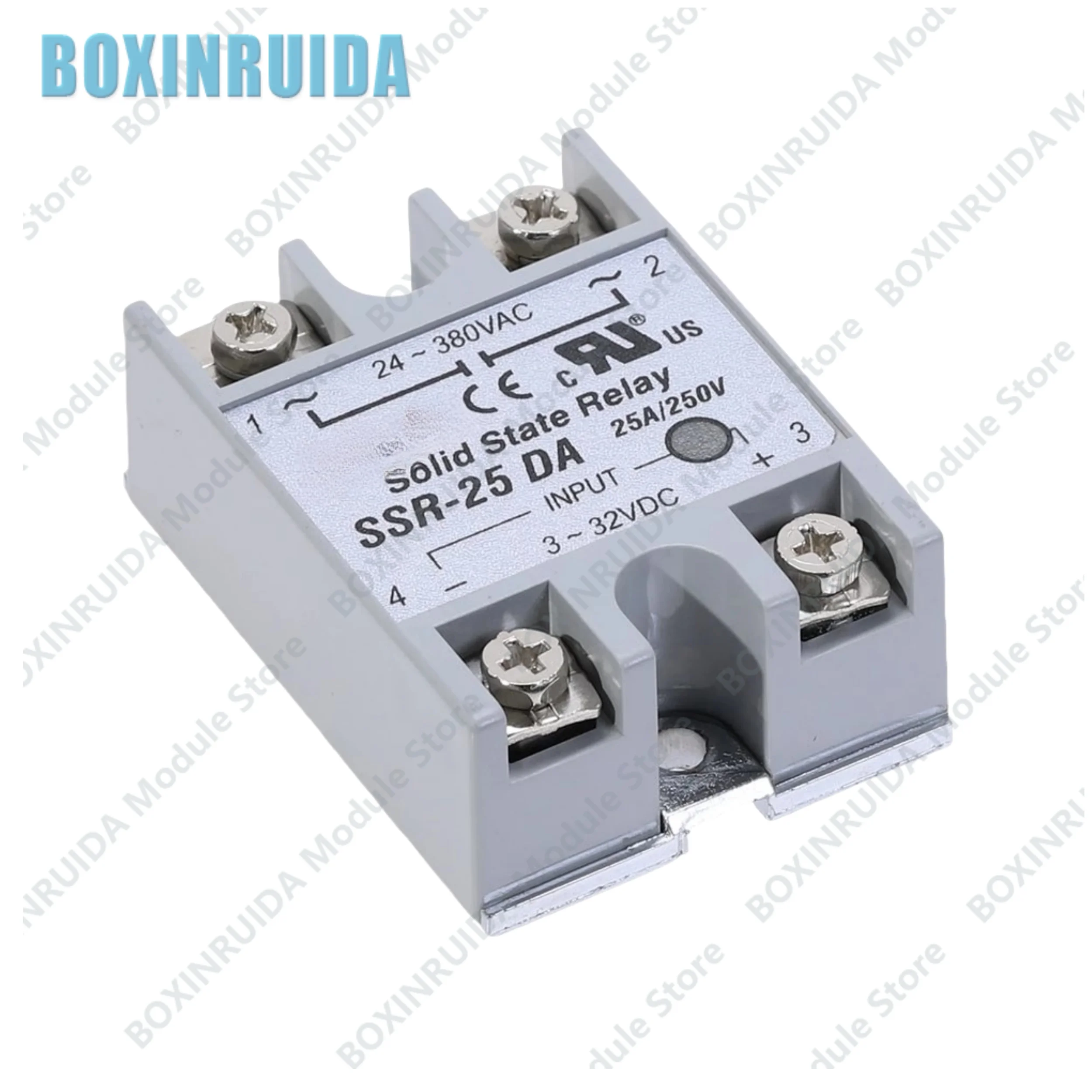 Brand new original Single phase solid-state relay DC controlled AC SSR-25DA