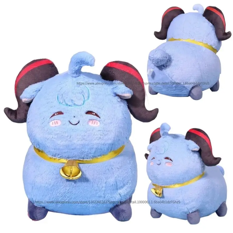 New Anime Genshin Impact Coconut Sheep Plush Game Ganyu Toy Figurine Hand Pillow Collection Model Doll Toy Piushine For Kid Gift