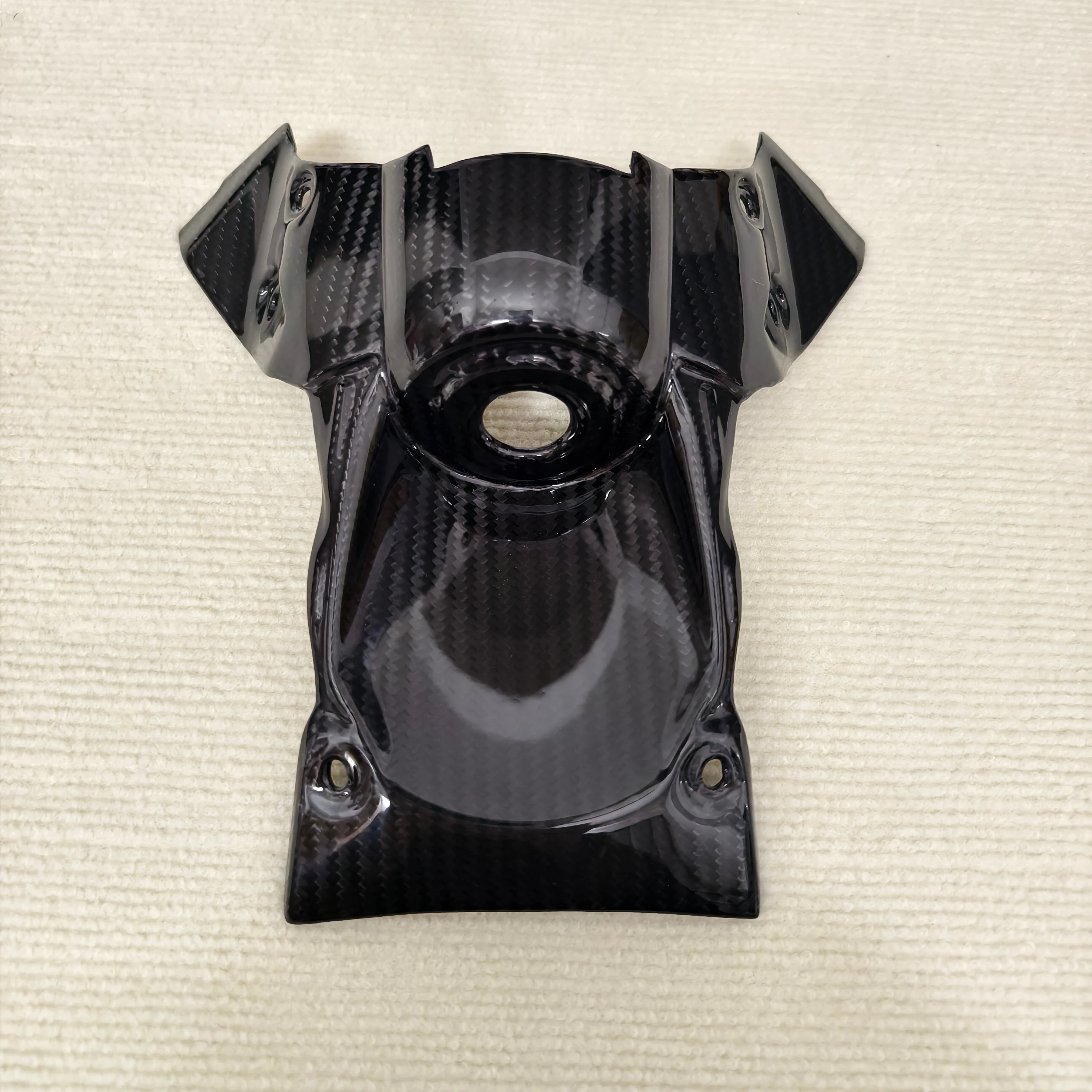 OEM 3K 100% Dry Carbon Fiber Motorcycle Key Cover Z900 2025 Carbon Fiber Fairing Spot Goods or Wholesale