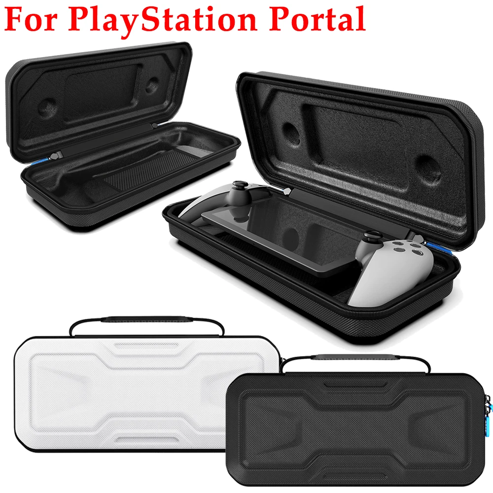 Hard Carrying Case Shockproof Portable Case Bag EVA Anti Scratch Protective Travel Case Anti-Drop Handbag for PlayStation Portal