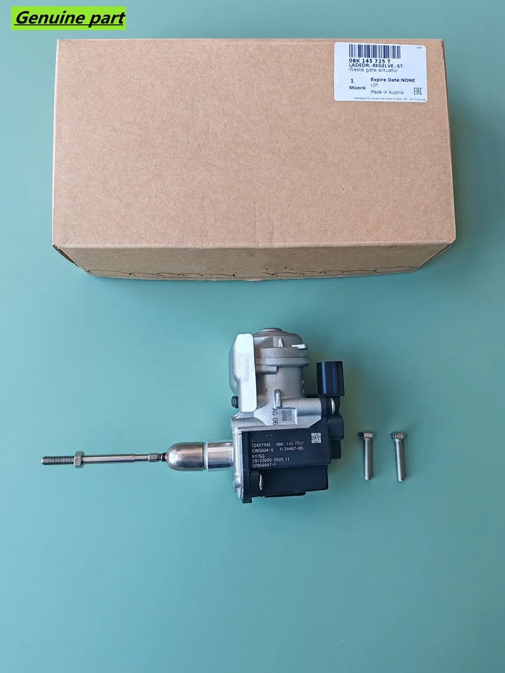 

Новый оригинальный 06K145725T 1.8 бензиновый турбопривод сервомотор 5-контактный для Audi A1 A3 S3 TT VW Golf Passat T-Roc Polo Seat Leon