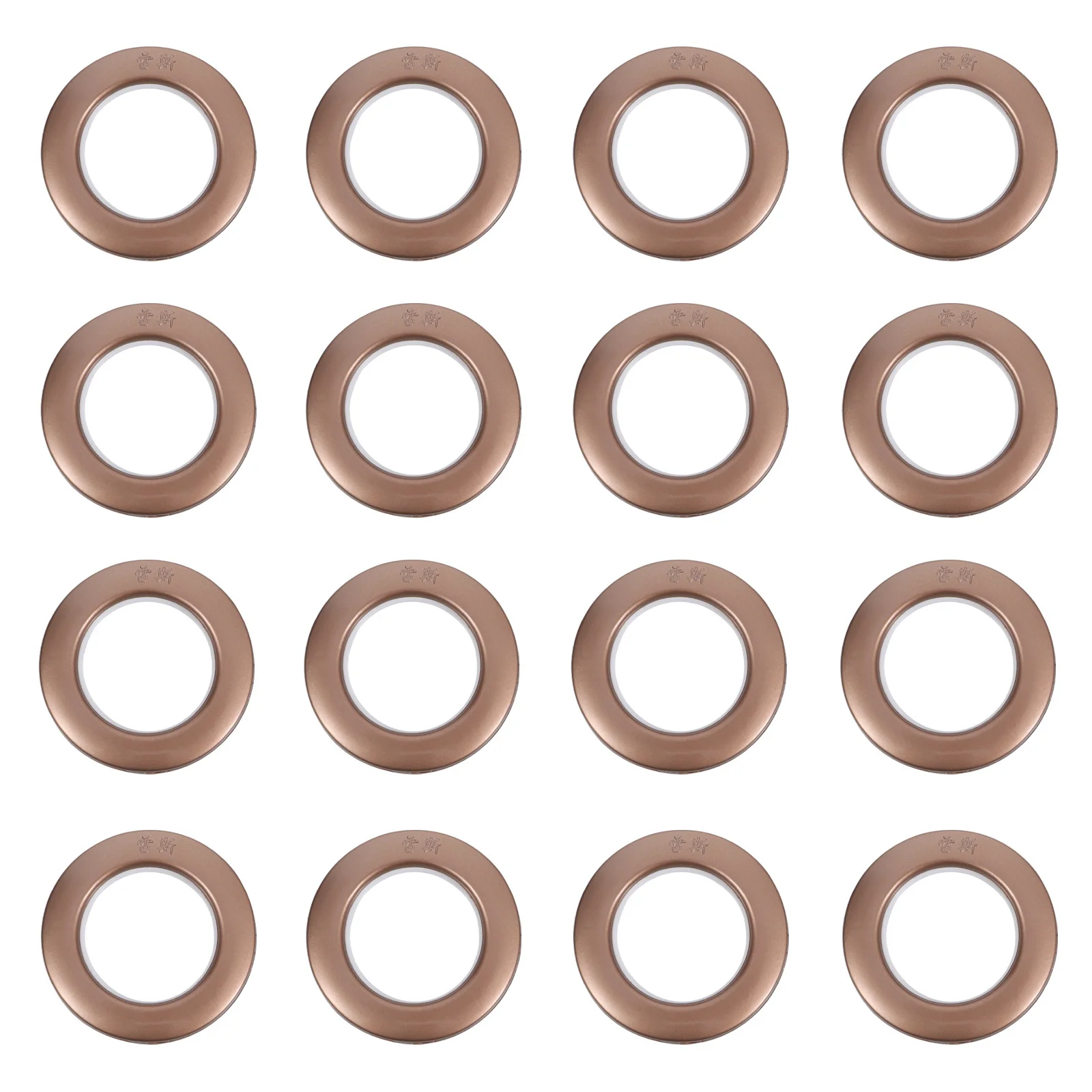 75 pezzi occhielli per tende anello scorrevole riutilizzabile in plastica senza attrezzi necessari scivolo liscio e silenzioso per tessuti velati per tendaggi