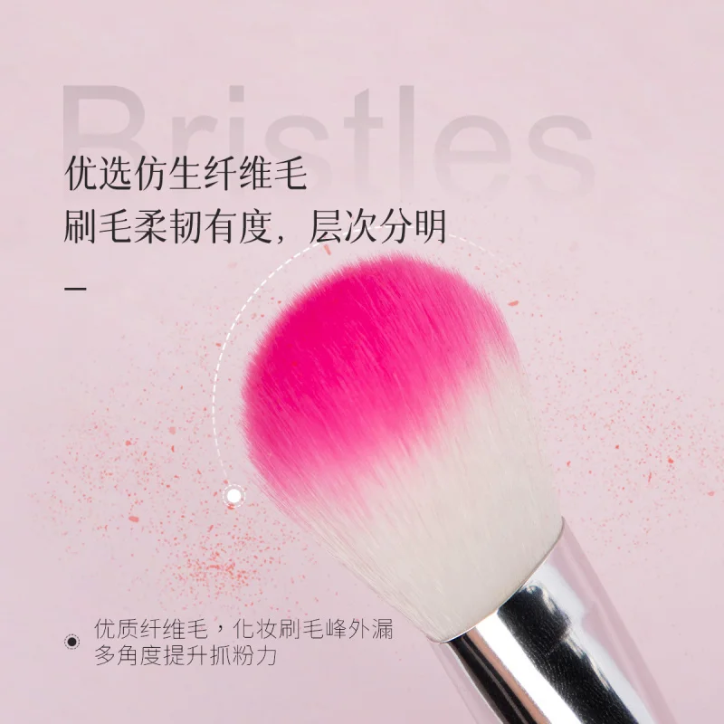 แปรงแต่งหน้าเดี่ยวสำหรับผู้เริ่มต้น แปรงปัดแก้ม แปรงแป้ง แปรงรองพื้น แปรงซ่อมแซม แปรงรองพื้นแบบแบน แปรงเครื่องมือ