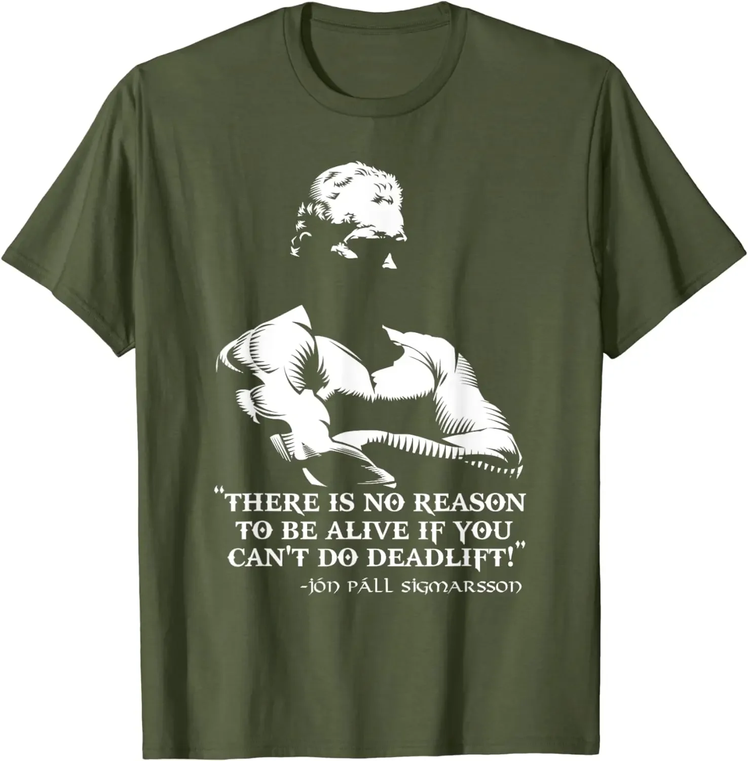 There Is No Reason To Be Alive If You Can't Do Deadlift! T-Shirt 100% Cotton O-Neck Short Sleeve Casual Mens T-shirt Size S-3XL