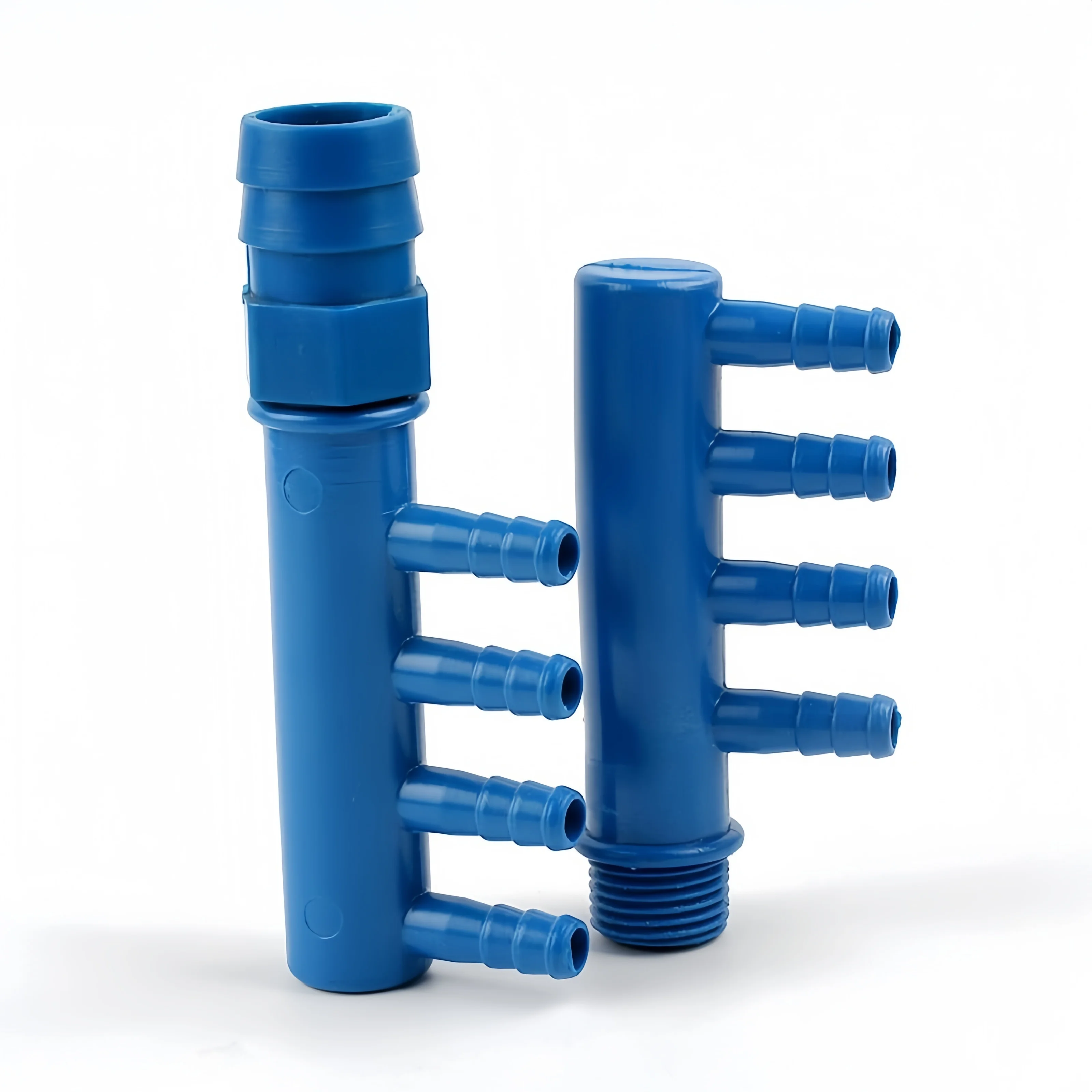 1PC 3~4ways Plastic Connectors Thread 1/2 Pagoda 8mm Garden Irrigation Joints Aquarium Fish Tank Hose Distributors Accessories