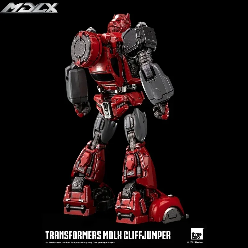 In Stock  Original ThreeZero 3A G1 MDLX Cliffjumper High Quality 36 Places To Move 12CM Action Figure with Box view 2
