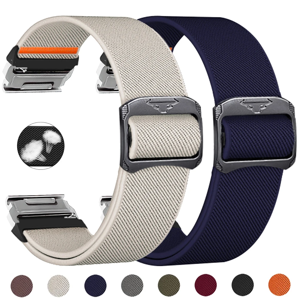 22 26 مللي متر النايلون سريعة تناسب حزام ل Garmin Fenix 7X 8X 8 7 Pro Fenix 6X 6 5X Tactix 8 7 9 Forerunner 965 955 حزام الساعات اكسسوارات