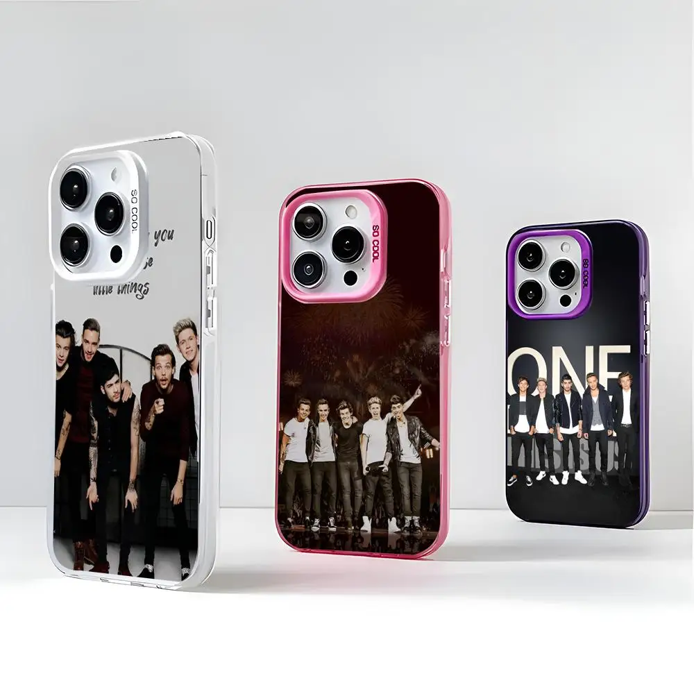 One Direction Five People Who Always Love Music Phone Case 2024 IMD Case For IPhone 16 15 Pro XR XS 7 8 Plus SE2024 Shockproof C