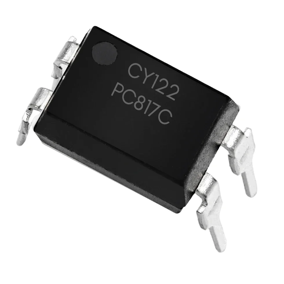 50PCS PC817 PC817C 817 817C EL817 5v 광 커플러 FL817C PS817C DIP4 DIP 옵토 커플러 신규 및 기존 광 절연 IC 칩