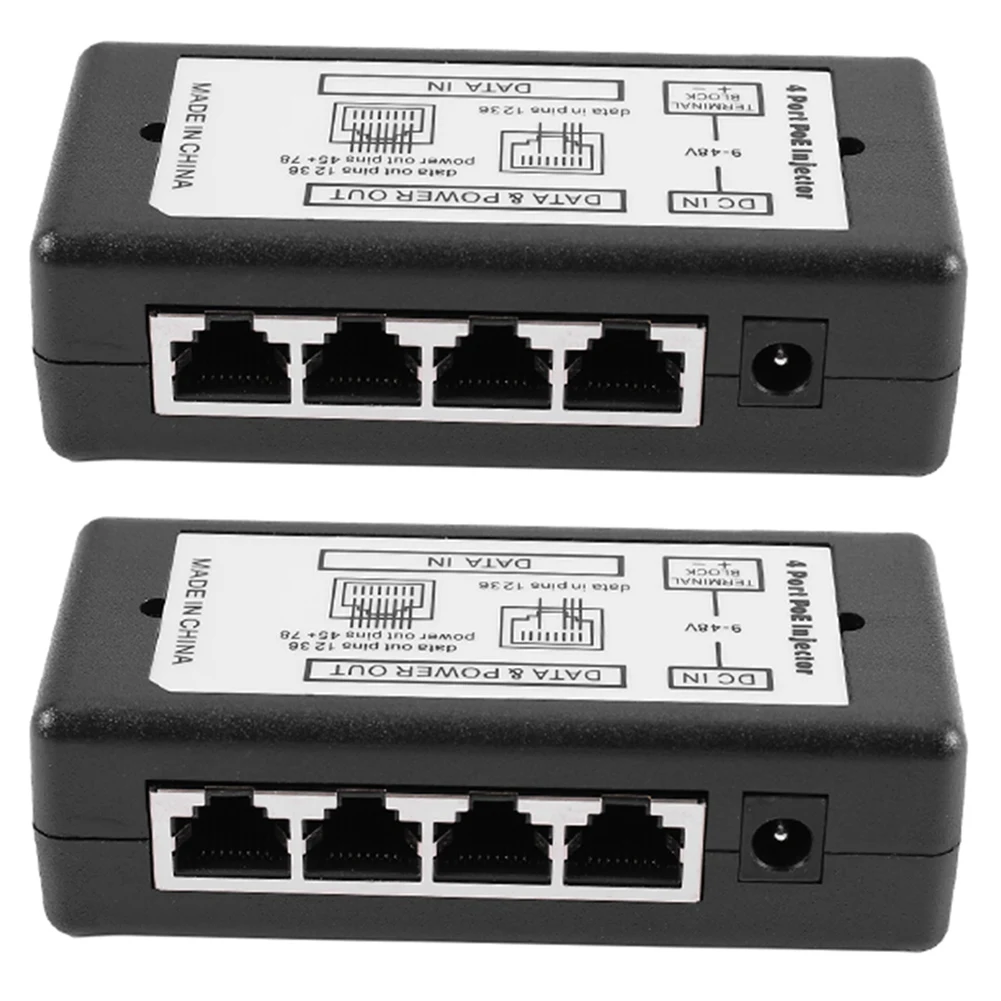 2x-4-port-poe-injector-poe-power-adapter-ethernet-power-supply-pin-45--78-input-dc12v-dc48v-for-ip-camera-b12b