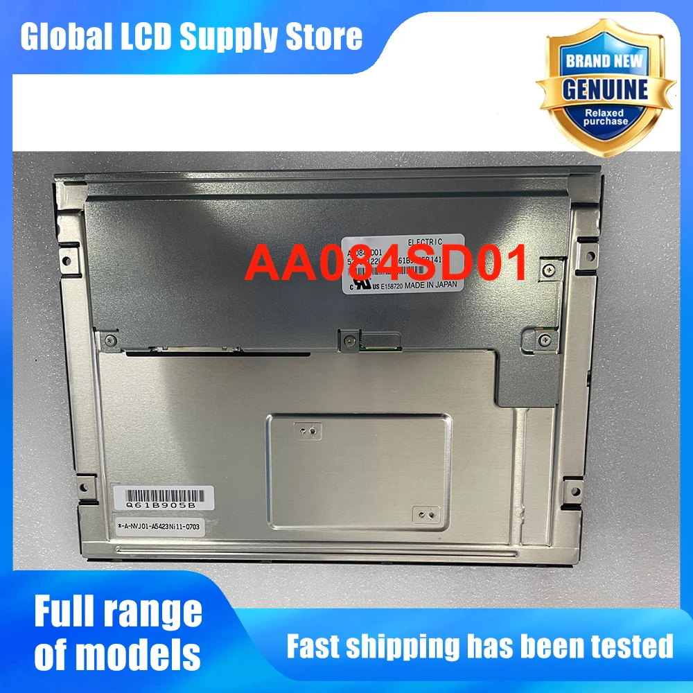 AA084SD01 8.4 Inch 1024*768 TFT LCD Display Screen Panel Module Original for  20 Pins  New 100% Tested