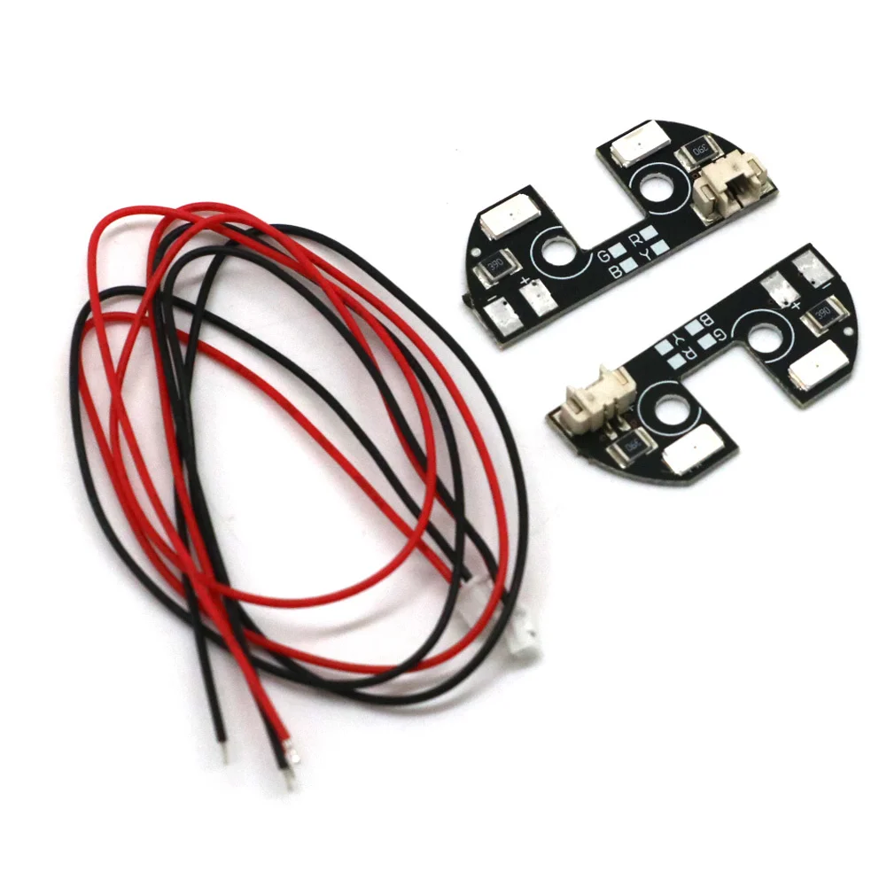 4pcs APM2.8 LED Night Navigation Light High Power with Cable 5V for F330 F450 F550 S500 S550 RC Drone Quadcopter