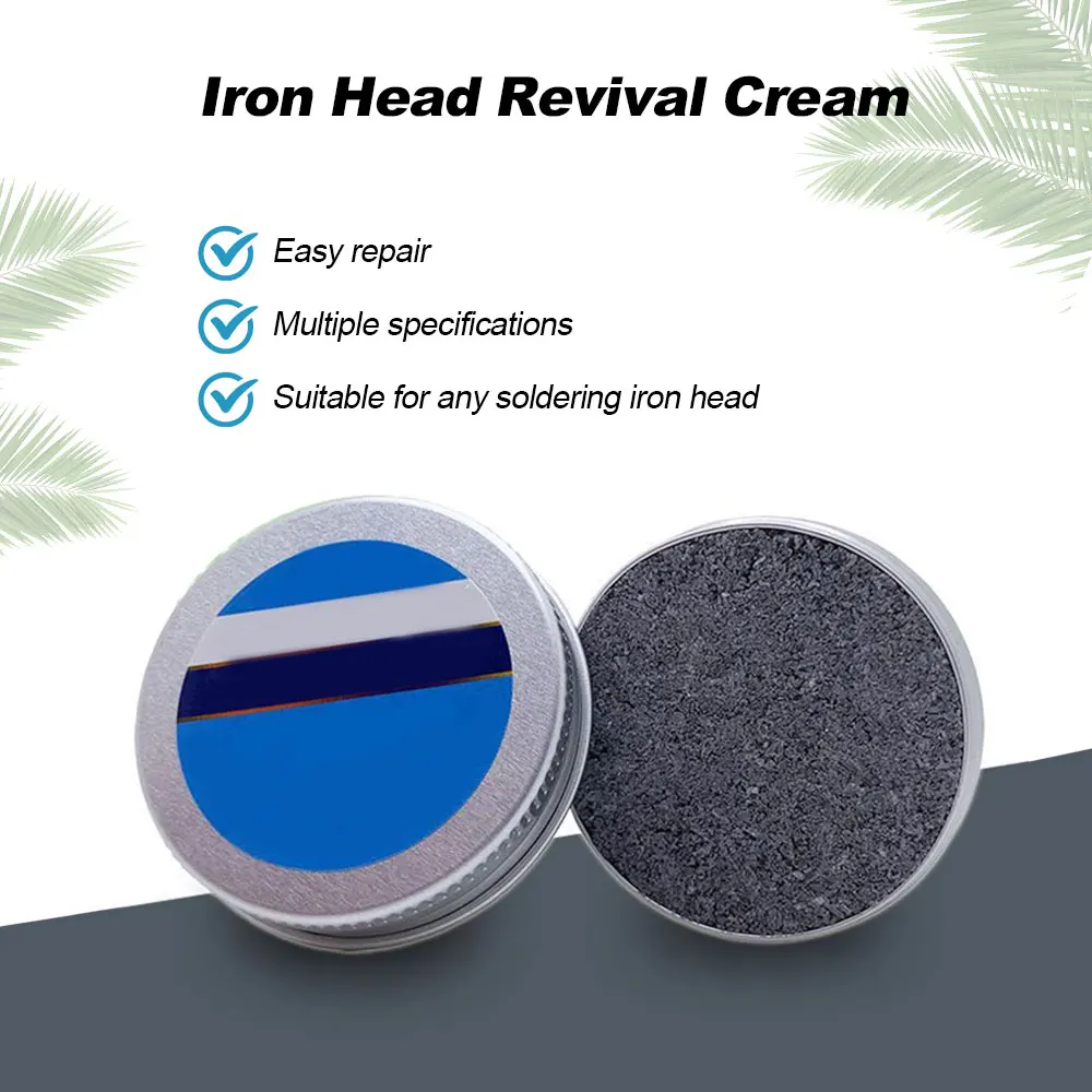Soldering Iron Tip Refresher Clean Electrical Soldering Iron for Oxide Solder Iron Welding Tip Resurrection Cream BGA Refresher