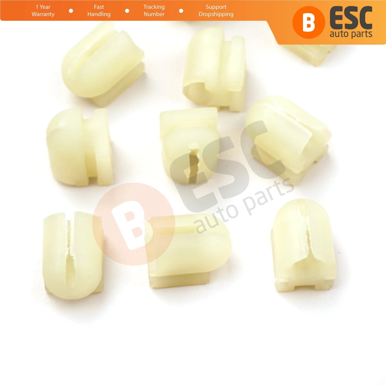 ESC Auto Parts ECP010 10 Pieces Cable End Rope Dowel for Window Regulator Winder Mechanism Type BCP010 Fast Handling