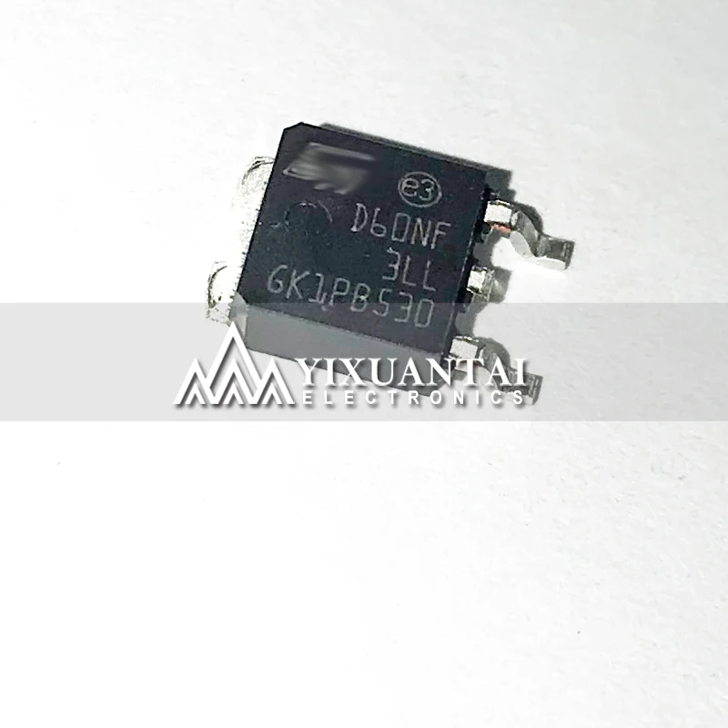 

10pcs/lot Free shipping D60NF3LL STD60NF3LLT4 N-FET 30V 60A SOT-252 100% New original