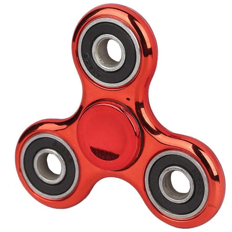 Regenbogen-Fidget-Spinner-Spielzeug aus Metall, UFO-förmige Handspinner, Geschenk für Kinder und Erwachsene, Drehspitze zur Konzentrationserhöhung am Schreibtisch – Detail 10