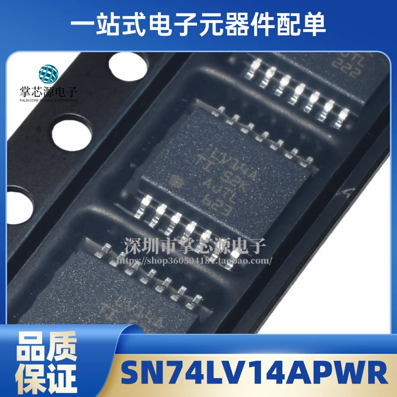 New Original SN74LV14APWR Schematic LV14A SMD TSSOP14 Logic Trigger IC