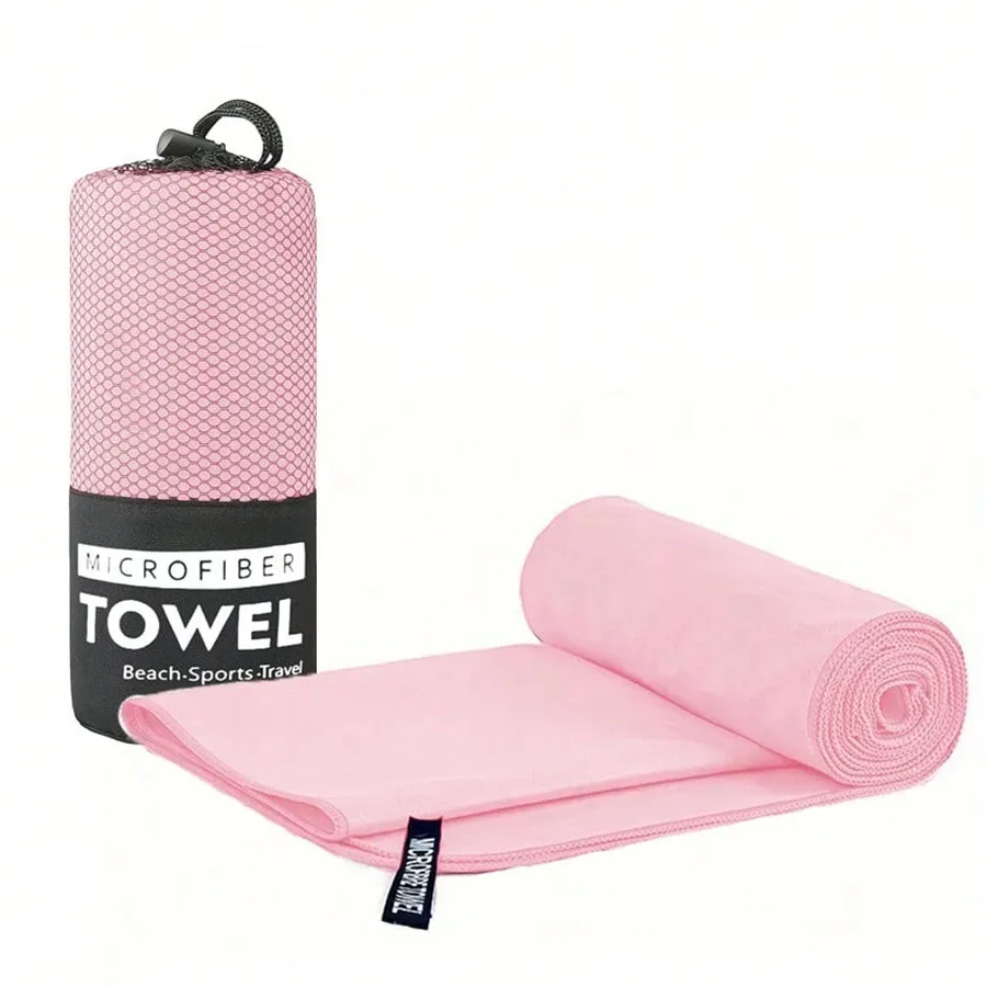 Schnell trocknendes Sporthandtuch, Schwimmen, Fitnessstudio, Fitness, schnell saugfähige Handtücher, Camping, Laufen, Schwimmen, Strand, Waschlappen – Detail 7