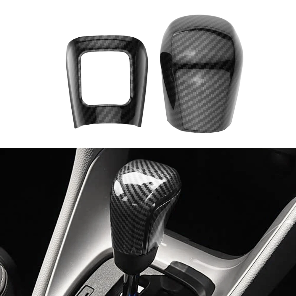 Para Toyota Yaris Cross Yaris Ativ Vios 2023 2024 2025: Capa Decorativa para Manopla de Câmbio AT, Adesivo de Acabamento para Câmbio, Acessórios Automotivos