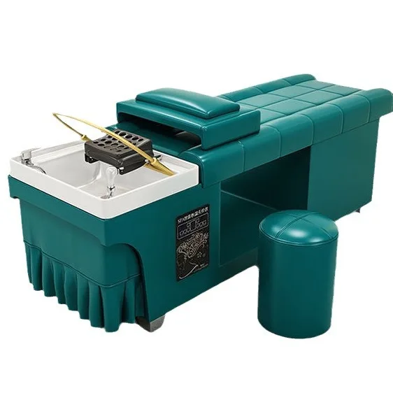 

Water circulation barber shop special beauty and health care integrated massage shampoo bed