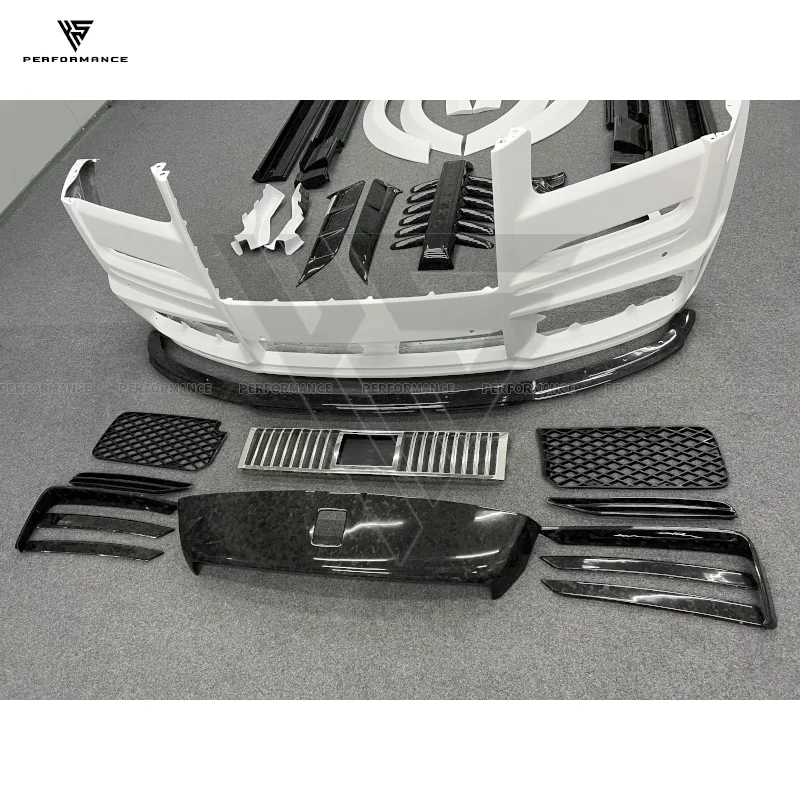 MSY Style Gen I Half Forged Carbon Fiber Car Parts Body Kit For Rolls Royce Cullinan Carbon Kit Bumper Hood Spoiler Fender