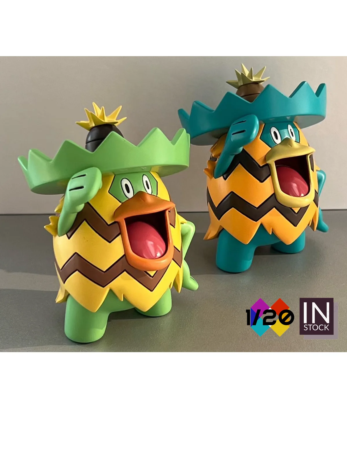 

[In Stock]1/20 Resin Scale World [GUIGUI] - Lotad & Lombre & Ludicolo [Split RE-MENT]
