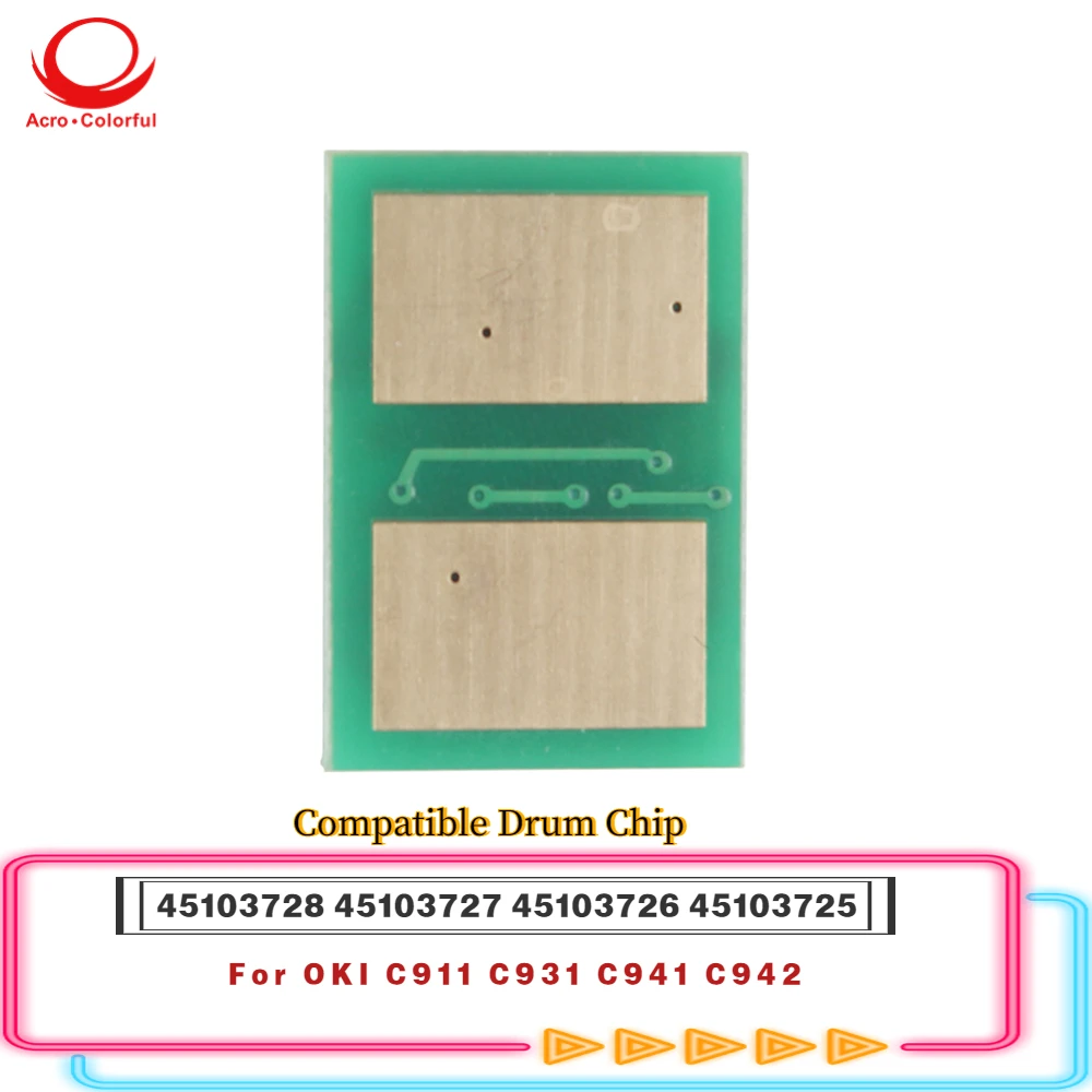 Compatible Drum Chip For OKI C911 C931 C941 C942 Cartridge