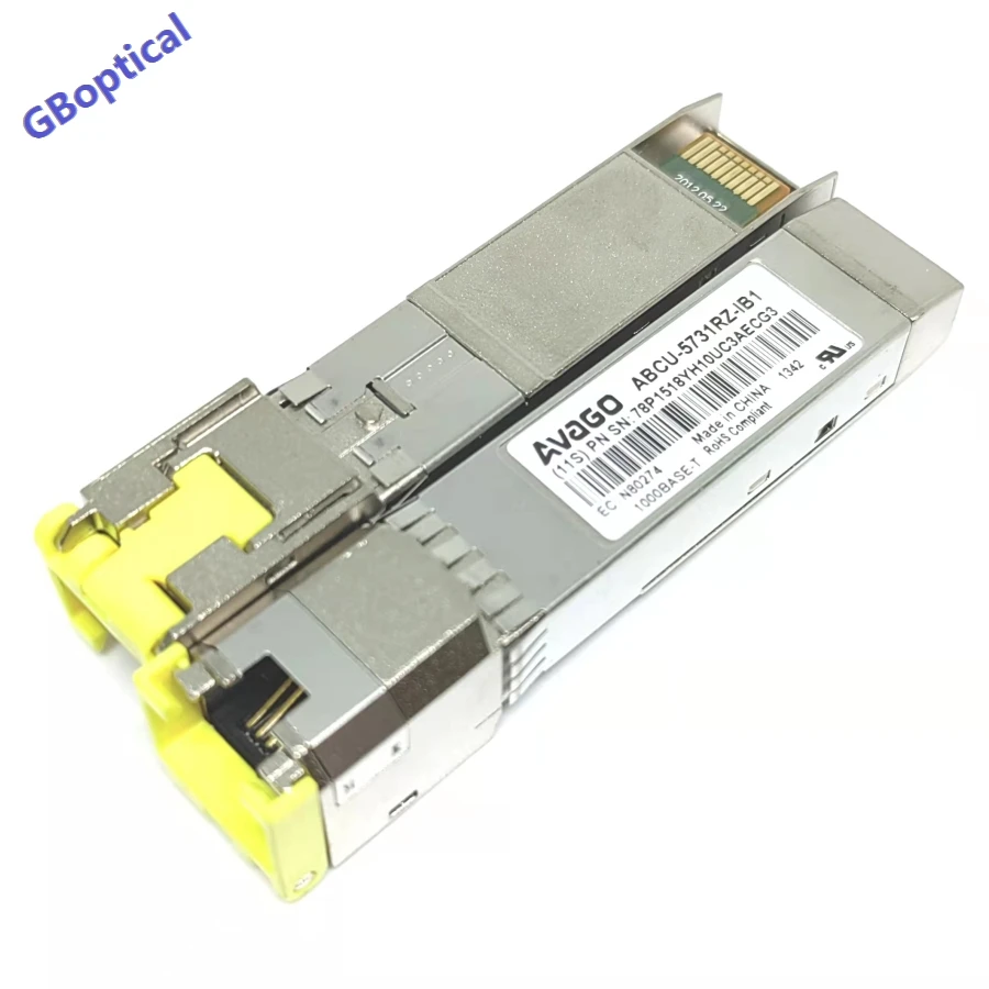 Avago ABCU-5710RZ 5730RZ 5741AGZ 5731ARZ 1000BASE-T 1.25 GBd Small Form Pluggable Optical module transceivers