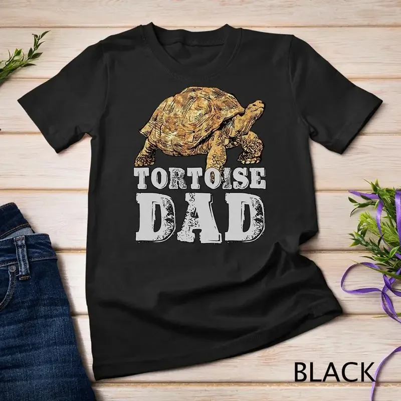 African Spurred Dad Sulcata Tortoise T Shirt Unisex T shirt