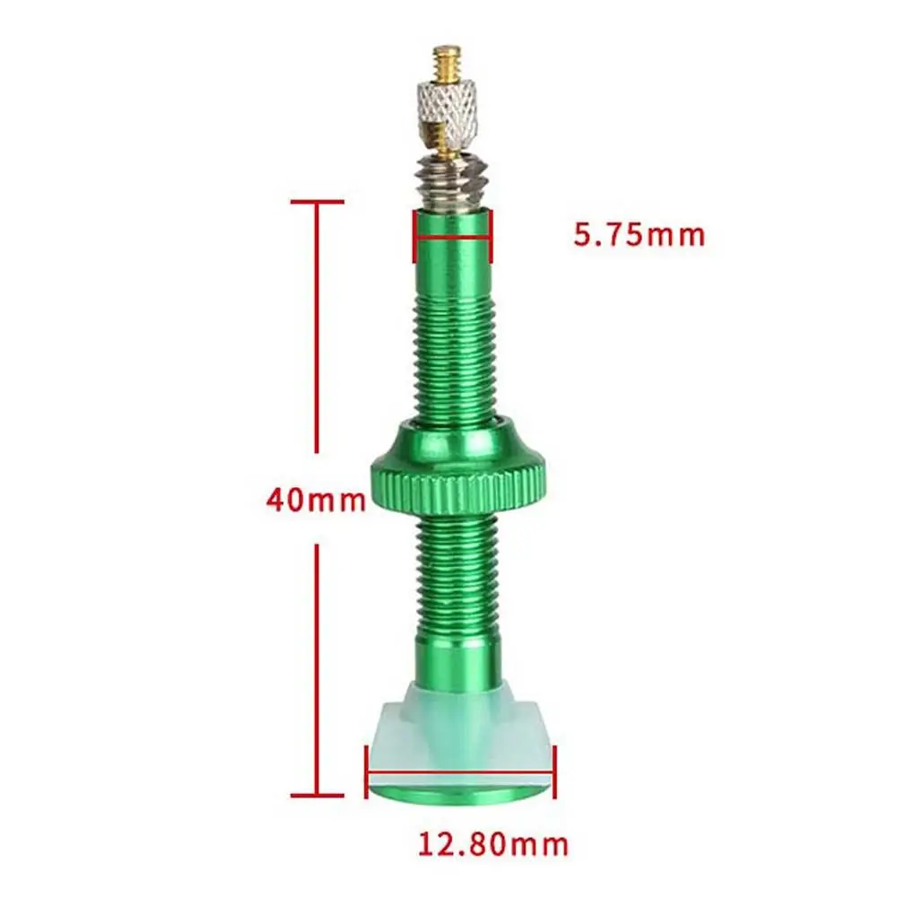 Bicycle Presta Valve for Road MTB, Tubeless Tires, Brass Core, Alloy Stem, Tubeless Rim, Nipples, 48mm, 60mm, 1pc