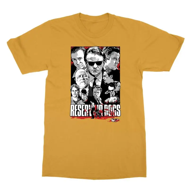 reservoir-dogs-クエンティン・タランティーノ映画クールクラシックメンズtシャツ