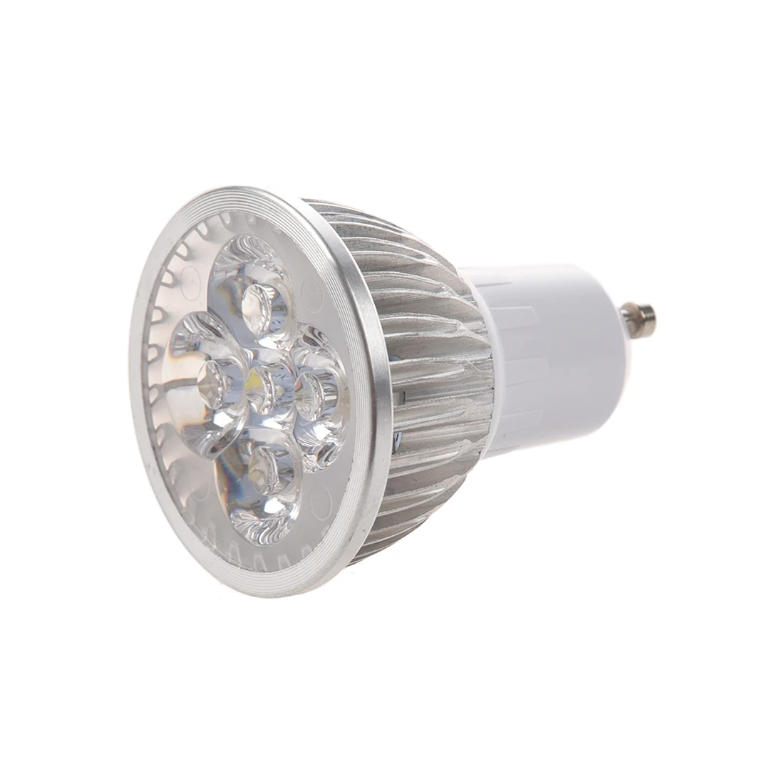 ABZV-4 LED GU10 หลอดไฟ 4W สีขาวนวล 85-265V