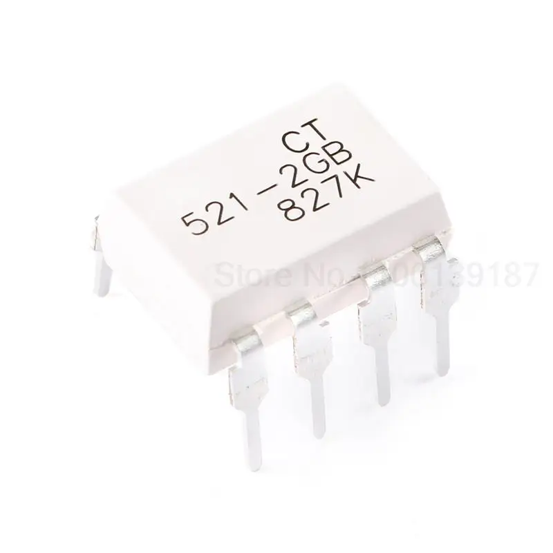 5PCS/lot Original CT521 DIP - 8-2 gb phototransistor output photoelectric coupler chip compatible TLP521